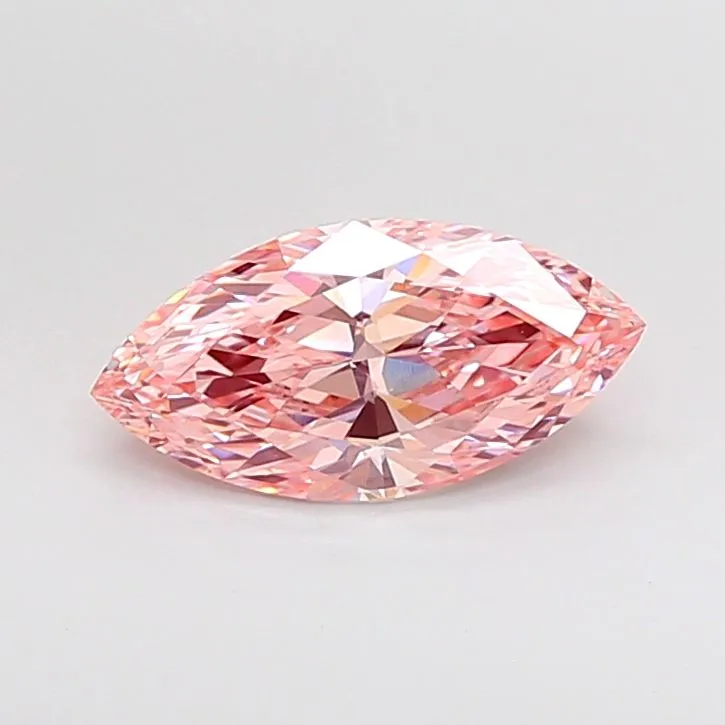 2.01ct MARQUISE Fancy Vivid Pink VVS2 Coloured Lab diamond