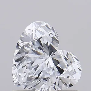0.54ct HEART E FL Lab diamond