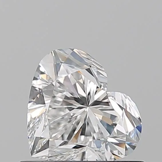 0.6ct HEART F VVS2 Natural diamond
