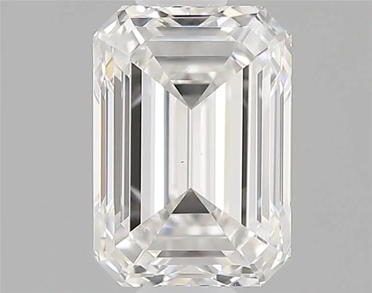 0.60ct EMERALD F VS1 Natural diamond