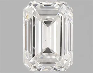 0.6ct EMERALD F VS1 Natural diamond