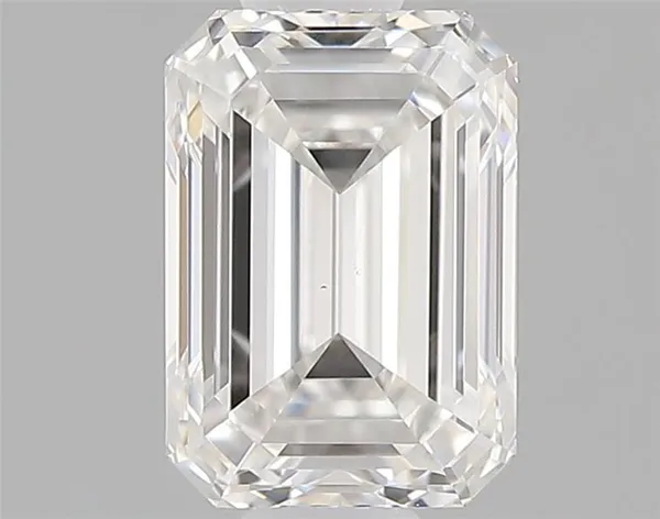 0.6ct EMERALD F VS1 Natural diamond