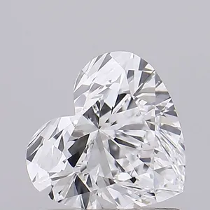 0.82ct HEART D VVS2 Lab diamond
