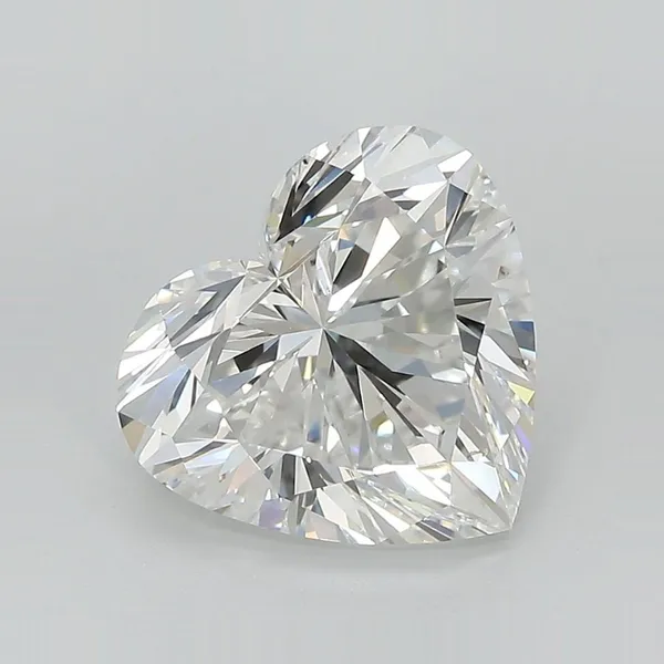 1.08ct HEART D VVS2 Lab diamond