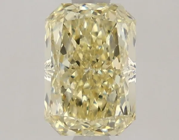 1.45ct RADIANT Fancy Yellow VVS2 Coloured Lab diamond