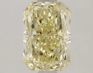 1.45ct RADIANT Fancy Yellow VVS2 Coloured Lab diamond