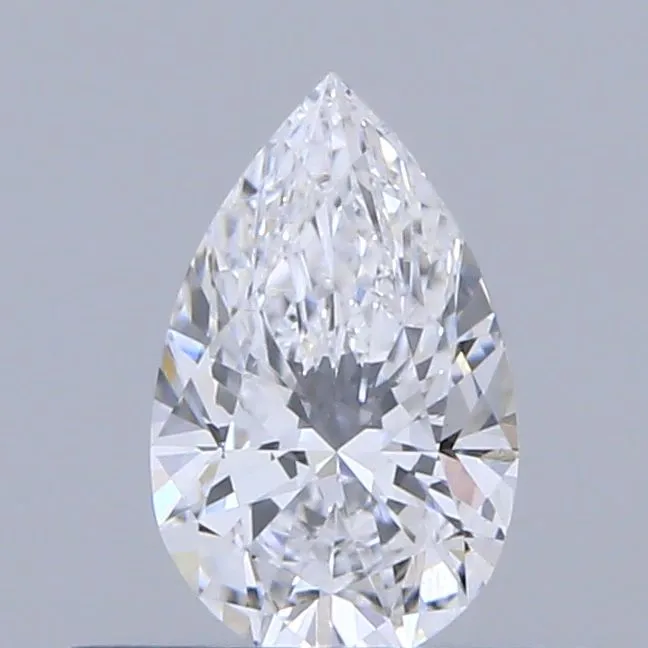 0.32ct PEAR D VS2 Natural diamond