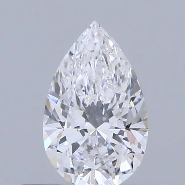 0.32ct PEAR D VS2 Natural diamond