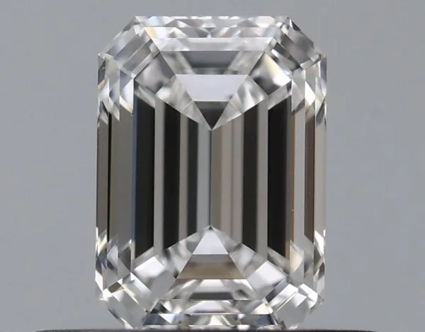 0.5ct EMERALD F VVS1 Natural diamond