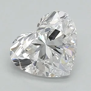 0.99ct HEART D VS1 Lab diamond