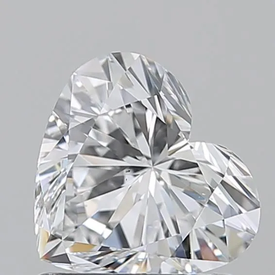 1.01ct HEART D SI1 Natural diamond