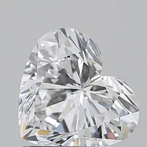 1.01ct HEART D SI1 Natural diamond