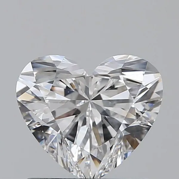 0.8ct HEART D VS2 Natural diamond