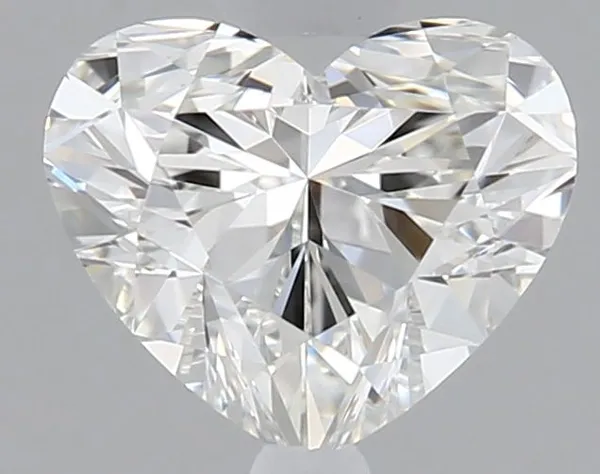 0.63ct HEART H VVS2 Natural diamond