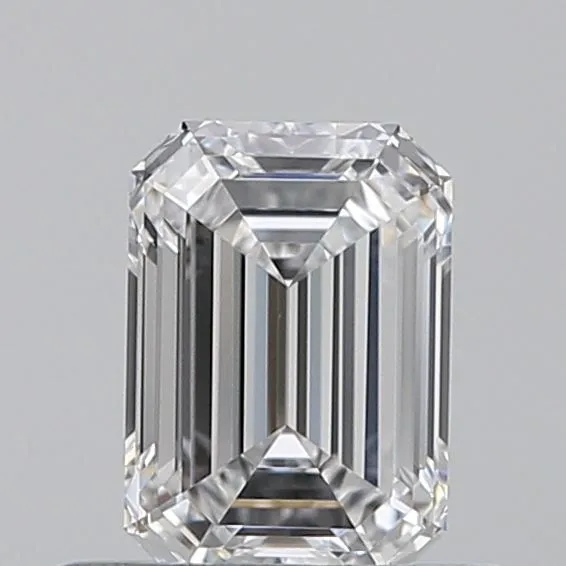 0.5ct EMERALD D VVS1 Natural diamond