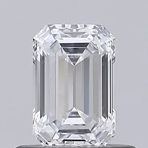 0.58ct EMERALD D IF Lab diamond