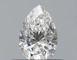 0.4ct PEAR G VVS1 Natural diamond