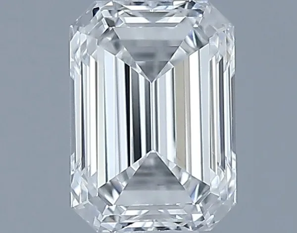 0.4ct EMERALD D VVS2 Natural diamond