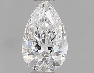 0.75ct PEAR D VVS2 Lab diamond