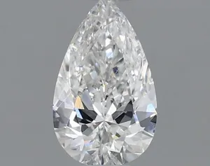0.52ct PEAR F SI1 Natural diamond