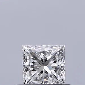 0.38ct PRINCESS E VVS1 Natural diamond