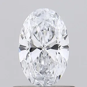 0.59ct OVAL E VVS1 Lab diamond