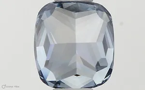 0.56ct CUSHION Fancy Intense Blue VS1 Coloured Lab diamond