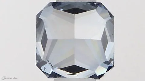 0.50ct RADIANT Fancy Vivid Blue VS2 Coloured Lab diamond