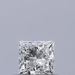 0.3ct PRINCESS E VVS1 Natural diamond