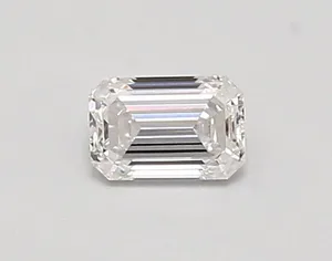 0.46ct EMERALD D VVS1 Lab diamond