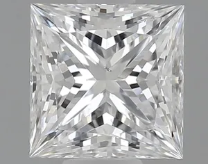 0.7ct PRINCESS E SI1 Natural diamond