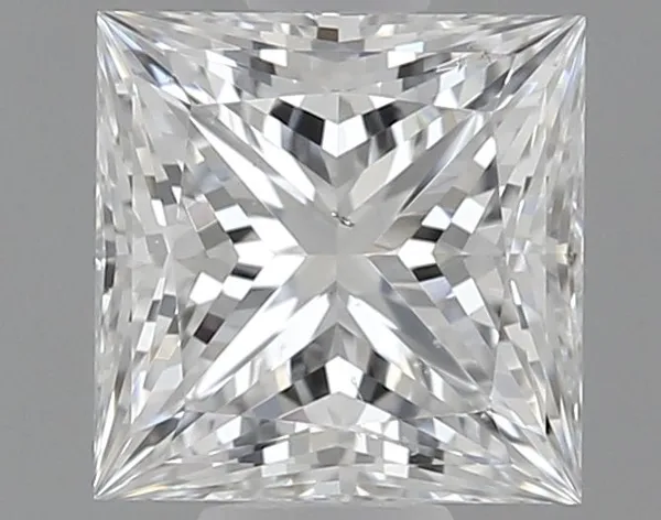 0.7ct PRINCESS E SI1 Natural diamond