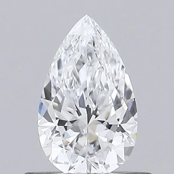 0.54ct PEAR D VVS2 Lab diamond