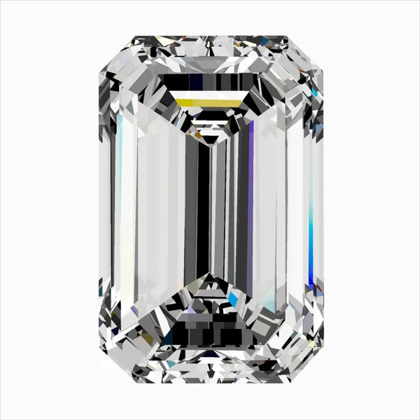 0.5ct EMERALD E VS1 Natural diamond