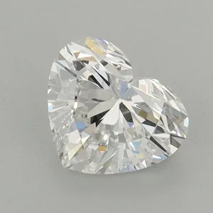 1ct HEART D VVS2 Lab diamond