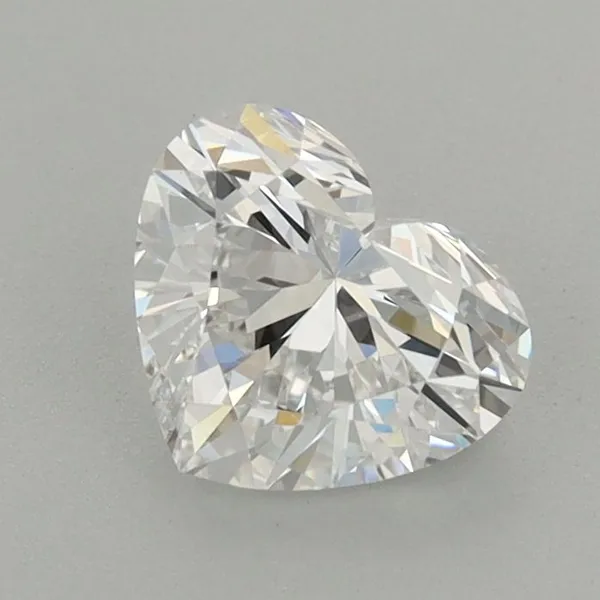 1ct HEART D VVS2 Lab diamond