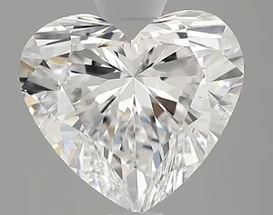 1.05ct HEART D VVS2 Lab diamond