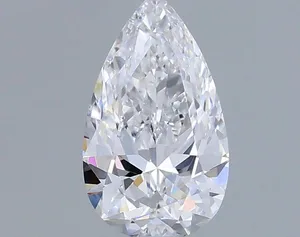 0.32ct PEAR D VS2 Natural diamond