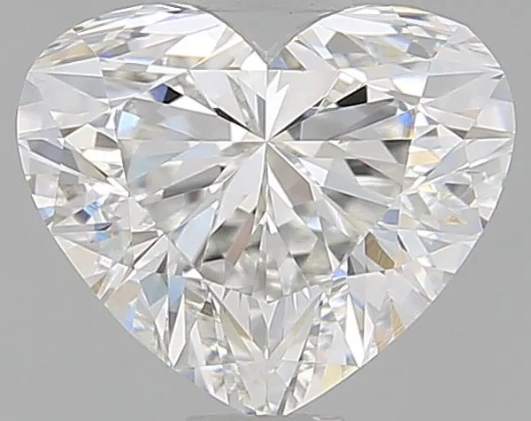 0.74ct HEART F IF Natural diamond