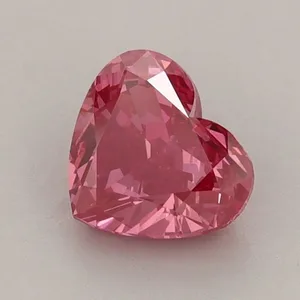 1.03ct HEART Fancy Vivid Pink VS2 Coloured Lab diamond