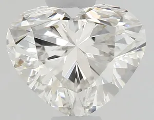 0.53ct HEART H VVS2 Natural diamond