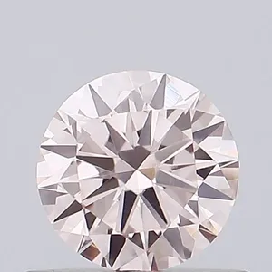 0.44ct ROUND Fancy Pink VVS2 Coloured Lab diamond
