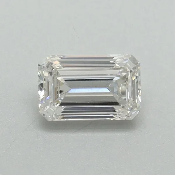 0.5ct EMERALD F VS1 Lab diamond