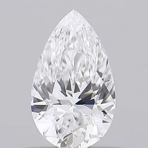0.5ct PEAR D SI1 Natural diamond