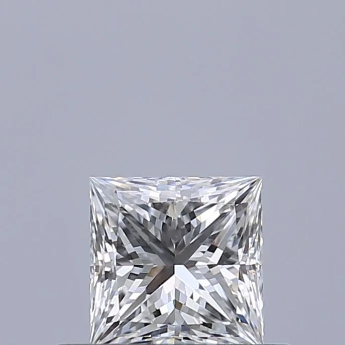 0.42ct PRINCESS E VVS1 Natural diamond