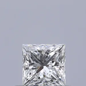 0.42ct PRINCESS E VVS1 Natural diamond