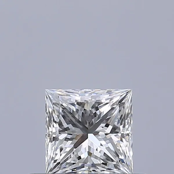 0.42ct PRINCESS E VVS1 Natural diamond