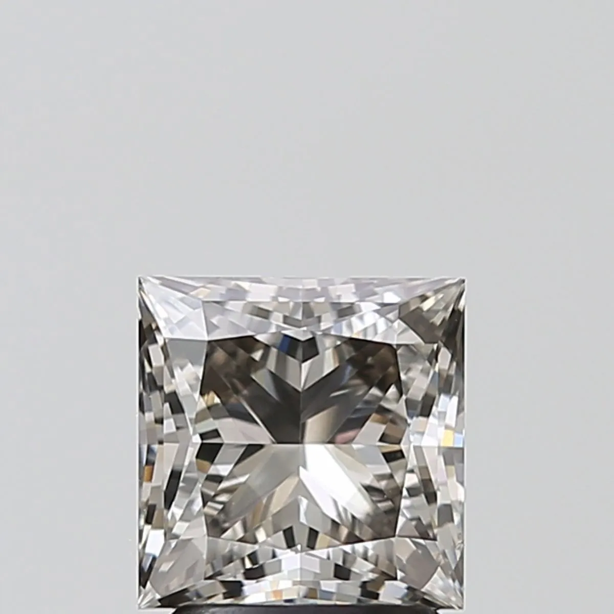 2.24ct PRINCESS Fancy Vivid Blue VS2 Coloured Lab diamond