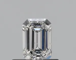 0.31ct EMERALD D SI2 Natural diamond
