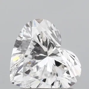 1.08ct HEART E VS1 Lab diamond